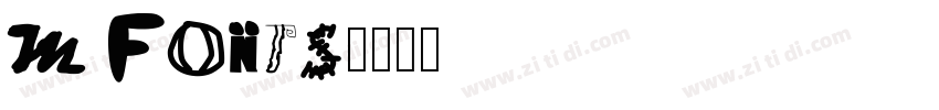 M FONTS字体转换